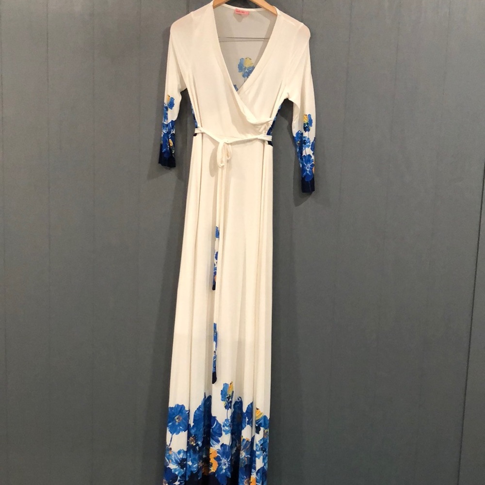 Maxi maternity dress